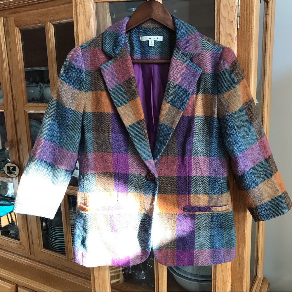 CAbi wool blend blazer